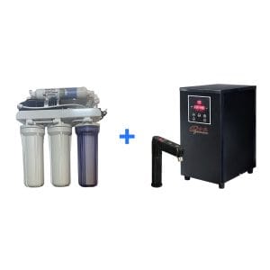 廚下型觸控二溫飲水機HT3600+五道式RO淨水器(含基本安裝)